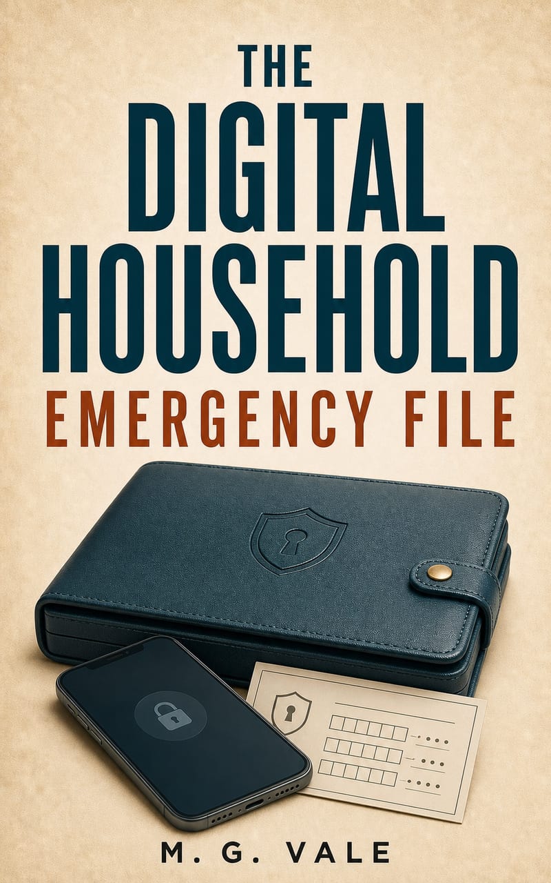The Digital Household Emergency File by M. G. Vale